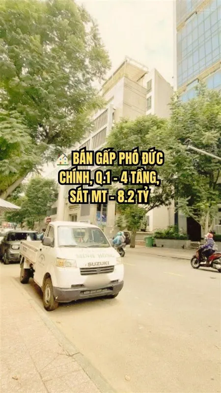Bán gấp phó đức chính, q. 1 4 tầng, sát mt 8.2 tỷ