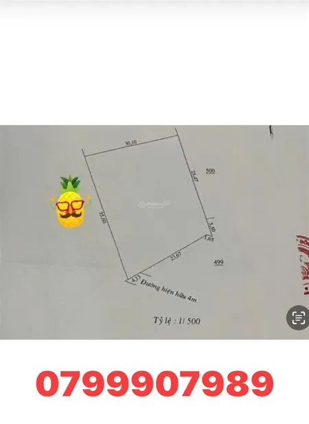 950m full thổ cư. giao ngã tư lê duẩn & ql14