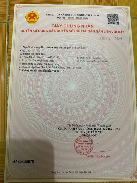 Đất thổ cư đường xe tải giá ngộp