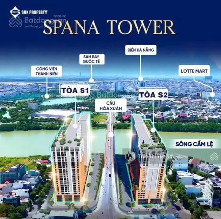 Nhật minh căn stu view sông, pháo hoa còn sót lại của dự án spana tower