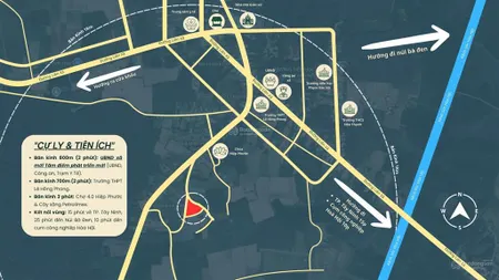 Bán đất nền tây ninh châu thành, 150m2, full thổ, công chứng ngay