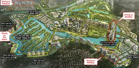 Bán 1 ngủ +1 , 45m2 sử dụng tháp b chung cư west bay ecopark view hồ nội khu