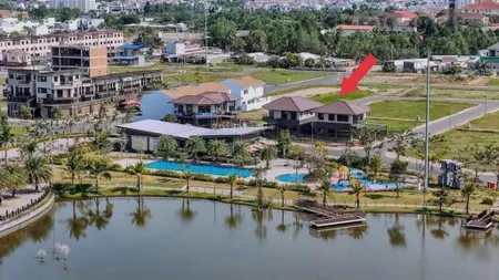 Biệt thự thô 17 tỷ góc 2 mặt tiền kdc nam long 2 central lake, tt tp cần thơ
