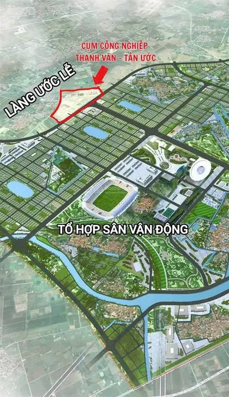 Dự án siêu hot, vị trí đắc địa. cụm cn thanh văn tân ước. chính chủ cần bán nhanh lô cn 2000 m2