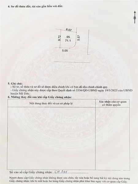 Hàng hiếm! đất đấu giá xã phúc lâm, mỹ đức chỉ 71,1 m2 lô góc