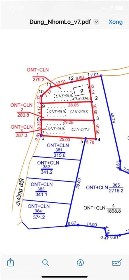 900 triệu có lô đất sổ đỏ 287m2 có 50 ont mt 9m, view thoáng đường thông 2 mt cách hn 35km!