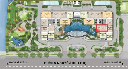 Khách thiện chí bán căn hộ 72m2 essensia sky view hồ bơi giá chỉ 5.353 tỷ lịch tt đặc biệt