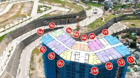 Căn góc mặt biển chung cư misaki giá 2,9 tỷ