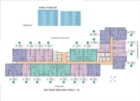 Bán căn hộ cc cao cấp ocen view sơn trà 1pn full nội thất 50m2 tầng trung view phố