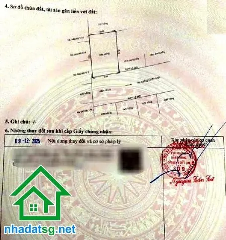 Nhỉnh 4 tỷ đất thổ cư phân lô hẻm ô tô nhựa 6m khu xây cao tầng
