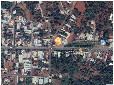 Bán đất 578.8m² ngang 16m giá 9.8 tỷ Xã Ngãi Giao