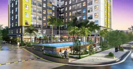 Bán căn hộ bcons sala 52m² 2pn 2wc giá 1.75 tỷ nội thất cơ bản sổ hồng riêng, bao thuế phí