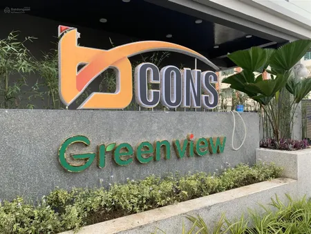 Căn tầng trung duy nhất bcons green view 2pn 2wc 52m² giá 2,06 tỷ bao thuế phí, view ngoài thoáng
