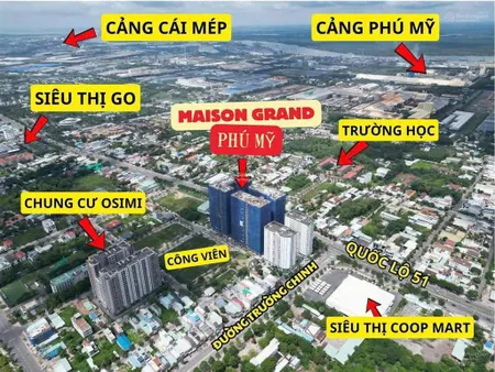 Căn hộ mới toanh full nội thất tt phú mỹ thanh toán 50% nhận nhà cho thuê ngay 12tr trả chậm 1 năm