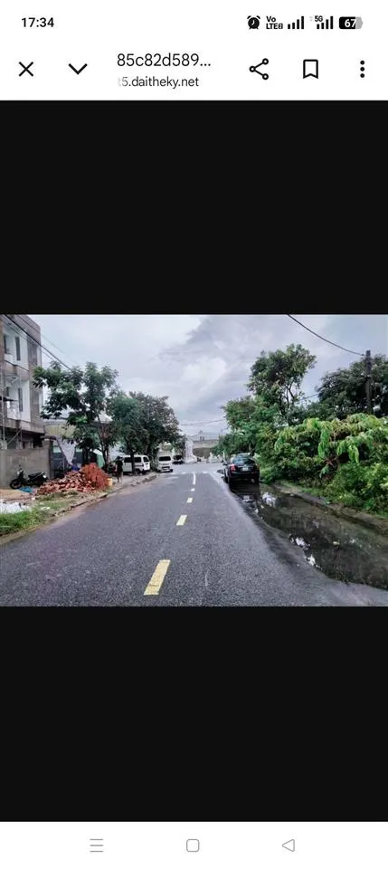 Bán lô biệt thự văn tân chợ non nước | ngũ hành sơn ,diện tích 153m² (8 19,3) đất vuông đẹp