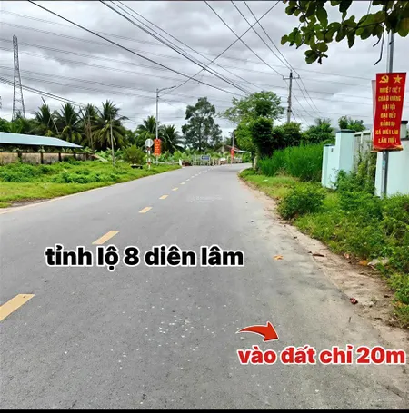 Giá ngợp bank 750 triệu 187m2 tại diên lâm. 0333 039 ***