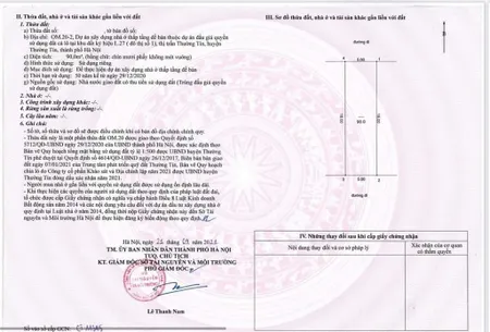 Chính chủ bán liền kề him lam thường tín giá 13,3 tỷ 81m2