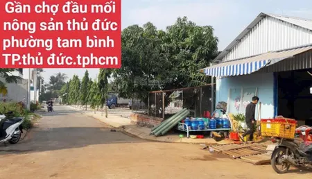 Nhà kho xưởng 2 mặt tiền tam bình đất ở 100% giá chỉ 6.5 tỷ