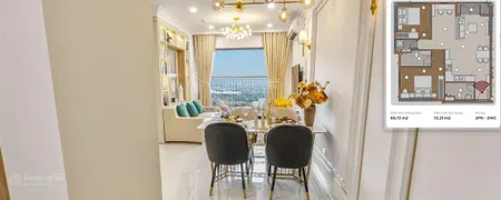 Căn hộ 2pn2wc maison grand phú mỹ mặt tiền ql51 nhận nhà q2/2026