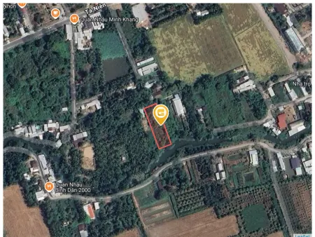 Bán đất 1255.9m² ngang 19,5m giá 1.9 tỷ Xã Bình An