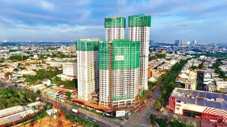 Tbs land| green skyline căn đẹp 1pn 55m2 đầy đủ tiện ích