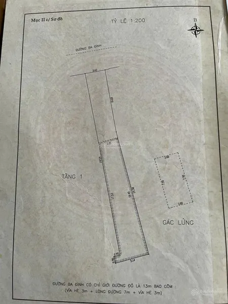 Bán đất mặt tiền ba đình, trung tâm hải châu 108m² nở hậu đẹp. giá 9,1 tỷ