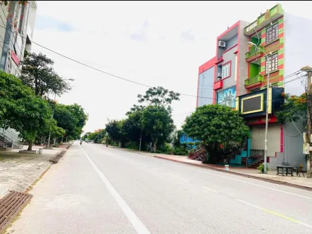 0833 938 *** bán lô đất đấu giá, 90m2 full thổ cư, vỉa hè rộng, đường to 20m trục chính hoà bình