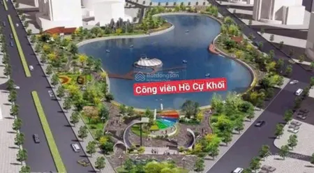 Bán đất thạch bàn long biên hà nội diện tích 90,5m2 x 5,5m x 24,1 tỷ ôtô kinh doanh view hồ