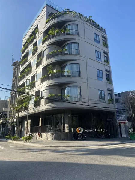 Ngang 10m trương quyền xây căn hộ, ngang 10 m. cách biển 250 m. giá đầu tư xây khách sạn, building