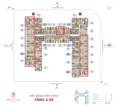 Peninsula đà nẵng mở thêm giỏ hàng đẹp đầu năm 2026 căn hộ hạng sang giá tốt nhất từ cđt