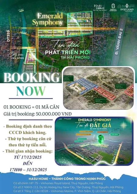 Hàng đẹp doji hoa động liền kề 90m2 đối diện công viên trung tâm