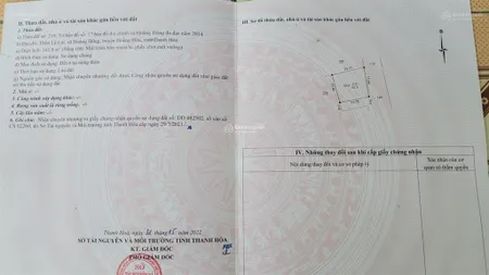 Chính chủ bán lô góc mặt đường ngọc đông sát ubnd xã hoằng đông + đường thịnh đông + kđt sunrise