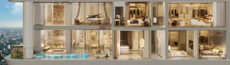 Bán căn hộ duplex view sông hồng giá tốt nhất dự án rivea reéidence hoàng mai hà nội