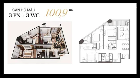 Chung cư cao cấp golden crown hai phong, giá cực chất, nhiều tiện ích, hỗ trợ vay nh
