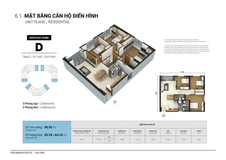 Dự án dragon castle căn chuyển nhượng giá tốt nhất 2pn giá 1.8 tỷ sẵn sổ luôn nha