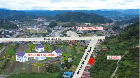 Chính chủ không qua môi giới bán đất mặt đường 31m gần mường thanh mộc châu sơn la