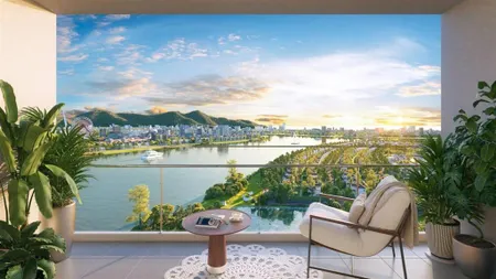 Bán gấp căn hộ view sông spana hòa xuângiá chỉ 3,1 tỷ mua ngay đợt đầu từ cđt diện tích 62.6m2