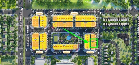 Quỹ căn ngoại giao giá tốt nhất dự án him lam 2 hỗ trợ vay 70% ck cao mặt tiền 5m đường rộng 14m