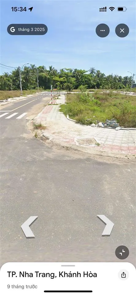 Đất tái định cư ngọc hiệp nha trang dt 99m2 ngang 4,5m đường 16m