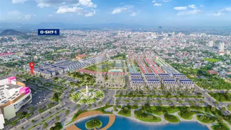 Bán căn sh71 căn 3 mặt tiền trực diện aeon mall huế | giá trực tiếp cđt