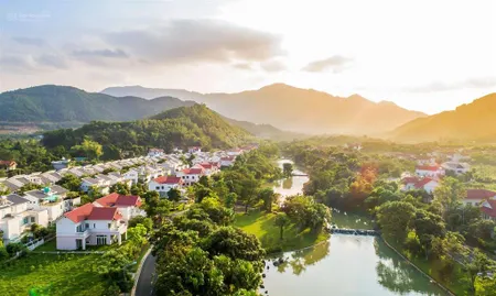 Hàng hiếm bán căn biệt thự đơn lập 450m2 view suối tại dự án xanh villas đã hoàn thiện nội thất