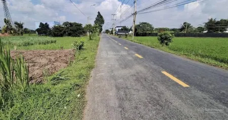 Cần bán 1500m2 sẵn 538m2 thổ cư. mt đường xe cont's chạy . quê mỹ thạnh, tân trụ, long an