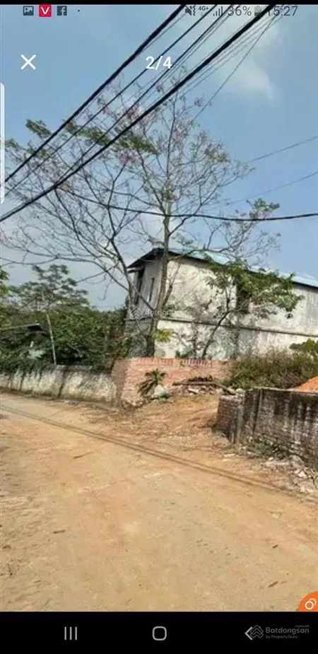 Lô đất xây nhà nền cao k cần cọc.