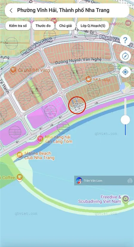 Rẻ nhất bán lô đất biệt thự mặt biển nguyễn cơ thạch kđt mới vĩnh hòa, nha trang