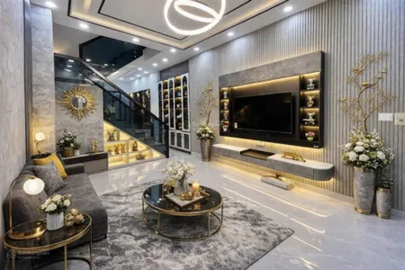 Nhà đẹp 4tầng64m2,trung tâm quận 7,tặng nội thất cao cấp,2 bước ra đường nhựa 6m,5pn 7.x tỷ.