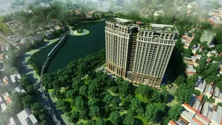 Bán penthouse d. le pont dor hoàng cầu, 4x tỷ, 378.62m2, 5pn, 5wc. view hồ hoàng cầu