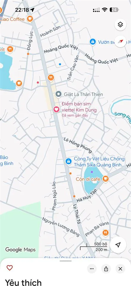Đất mặt tiền lý thái tổ, khu trung tâm cộn, gần sân bóng, sầm uất. giá còn tl