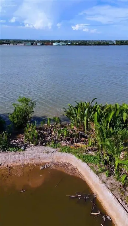 2,649m2 đất thổ cư mặt tiền sông mekong quỹ đầu tư giá tốt