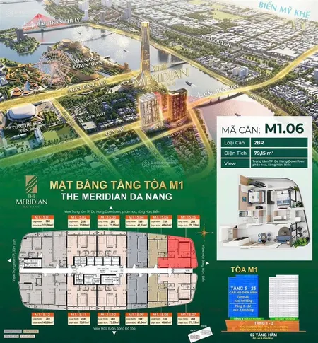 Căn hộ view sông hàn view pháo hoa và biển đẹp nhất đà nẵng