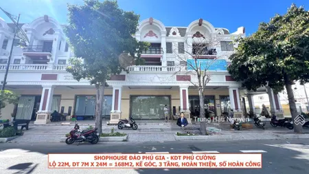 Shophouse mai chí thọ đảo phú gia, ngay khu vui chơi, lộ 22m, kế góc, 7x24m, 3 tầng, hoàn thiện